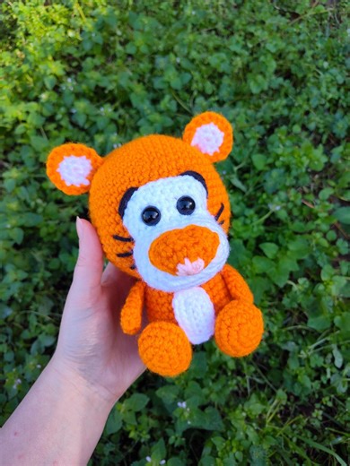 Handmade Tiger Plush One of a Kind - Etsy