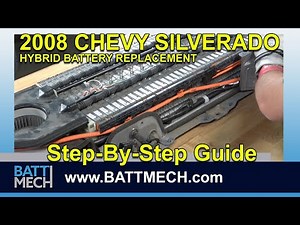 How to Replace/Repair/Fix 2008 Chevy Silverado Hybrid Battery Module Cell: Step-by-Step Instructions