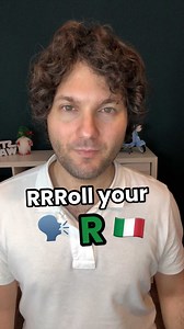 🇮🇹 Italian lesson recap: Roll your ‘R’! In Italian there are two different pronunciations of ‘r’: alveolar tap and alveolar thrill. The classic Italian ‘r’ is thrill (rolled). But when do we use it? - When the ‘r’ is at the beginning of the word - When the ‘r’ is double. Let’s practice with some words! 1. Roma = Rome 2. Porro = Leek 3. Ferro = Iron 4. Ragno = Spider 5. Ramarro = green lizard 6. Rana = frog 7. Marrone = brown If you want to start to speak Italian like a local, follow my daily I