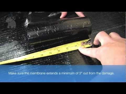 Soprema Modified Bitumen Membrane Repair Procedure