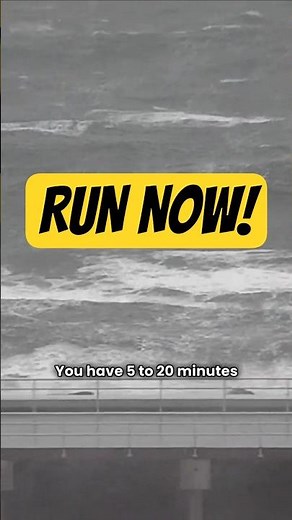 Tsunami Warning Sign That Saves Lives!