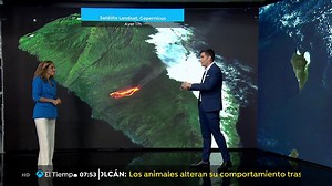 Imagen inédita del volcán de La Palma desde el satélite Copernicus: Así avanza la lava