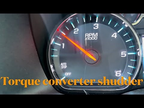 8 Speed Torque Converter Shudder... Fluid Exchange