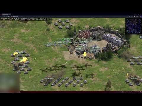 Panzer Rush Take weak LV3 Base without looses. (Part 2/5 13 LV3 Guns)