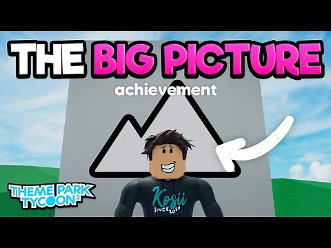 How To Unlock DECALS in Theme Park Tycoon 2! 🖼️ (Big Picture Achievement)