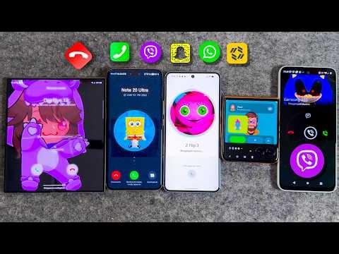 Honor + Pixel + Moto Razr + HTC + Z Fold 6 SnapChat Vs Tawasal Vs Viber Vs WhatsApp Vs Calling
