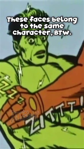I think they forgot the Hulk's model sheets #shorts #MarvelComics
