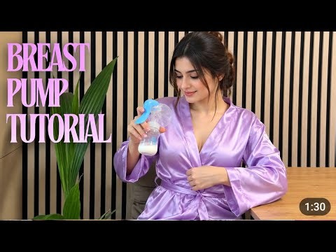 How to Use a Breast Pump | Complete Beginner’s Guide#breastfeeding