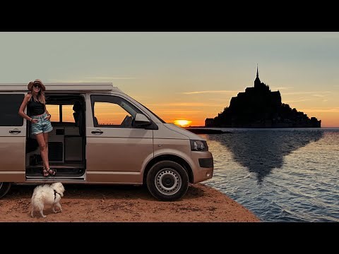 Ruta en furgoneta por Francia: Costa Oeste, Bretaña y Normandía