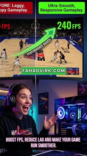 Fix NBA 2K26 Game Errors, Low FPS, Lag, Stuttering, Crashing | Online Gaming PC Optimization Service