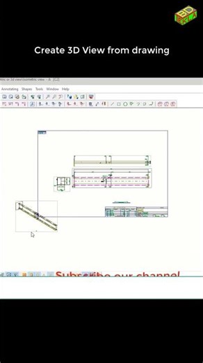 create 3D view from drawing in tekla drawing TeklaBD Engr Maidul #engineering #teklastructures