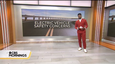 Electric vehicles raise safety concerns as to whether guardrails can handle car's excess weight