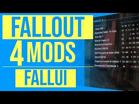Fallout 4 Mods || FallUI, un inventario simple pero efectivo.