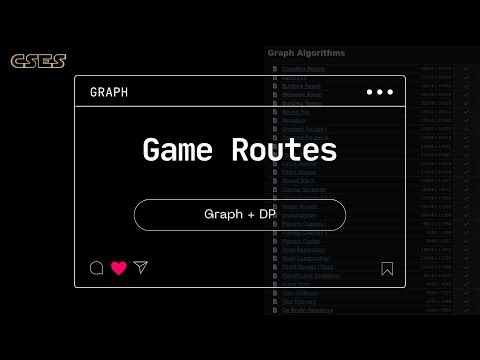 Game Routes (CSES) | Count All Paths with Topological Sort + DP