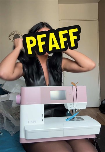 Découvrez mes nouvelles machines de couture PFAFF