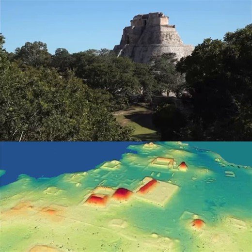 Using Uxmal as the LiDAR control sample. The jungle buried cities in the Yucatán are the experiment.Uxmal has been exposed since 1929 clean lines, open plazas, geometry you can actually see.That makes it the perfect baseline.Because once you know what an uncovered Maya city really looks like, a LiDAR scan stops being abstract.It becomes a comparison test.And in the center of the Yucatán, the LiDAR doesn’t show “shapes.”It shows architecture, plazas, platforms, causeways, compounds, entire layout
