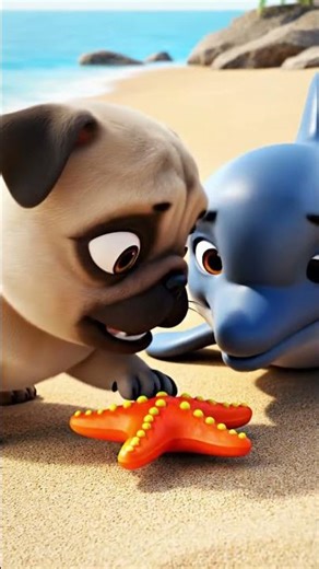 Pugo the dog and the dolphin, Waves of Friendship