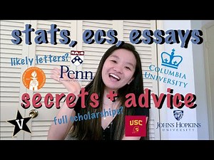 Stats that Got Me into the iVy LeAgUe (Columbia, UPenn, USC...) | How to beat a 5% acceptance rate