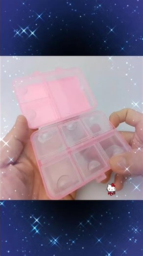 Handmade weekly hello kitty pill organizer #pillorganizer #cutepillbox #healthcare #bagsandpurses