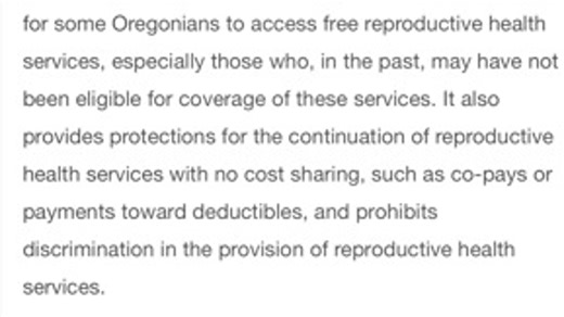 Federal judge rules Oregon abortion coverage law unconstitutional