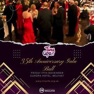 💛💜 TinyLife 35th Anniversary Gala Ball 💛😴 The excitement is building for the TinyLife 35th Anniversary Gala Ball at the prestigious Europa Hotel, Belfast. ❗️ Final few tables remaining, book now before they’re gone!! ❗️ 📅Date: Friday, 17th November 🏨Venue: Europa Hotel, Belfast 🖤Theme: Black Tie, Gala Style On World Prematurity Day, let's come together to make a difference and celebrate the incredible journey TinyLife has undertaken over the past 35 years. What to expect: 🎤 Special Guest