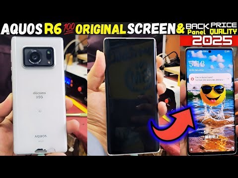 Aquos R6📱Broken Screen Replacement 2025 Aquos R6 Display Change Aquos SH-51B Combo Change Lcd Repair