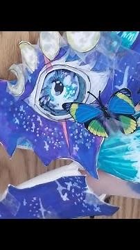 blinking dragon puppet tutorial