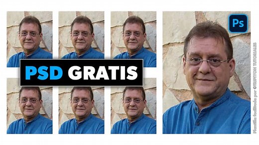 Descarga gratis plantillas PSD para fotos de carnet y cartera