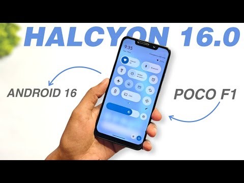 POCO F1 - Halcyon 16.0 Bloom Beta With Android 16 - The New CUSTOM Rom - Detailed Review