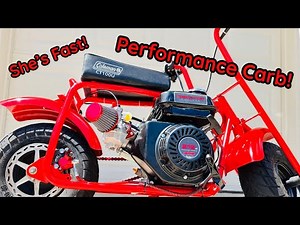 Coleman CT100U Gets Massive Upgrades - Carburetor Tuning And More (it's scary)