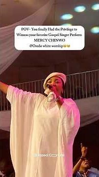🔥 Mercy Chinwo Live Performance | Powerful Worship That Will Bless Your Soul 🙏