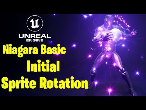 UE5.3 Niagara Basic | Initial Sprite Rotation | #20