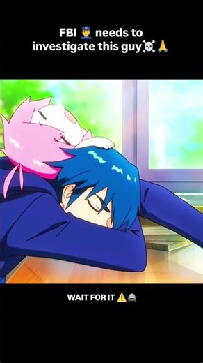 What's bro doing ☠️ | Cute #anime moments
