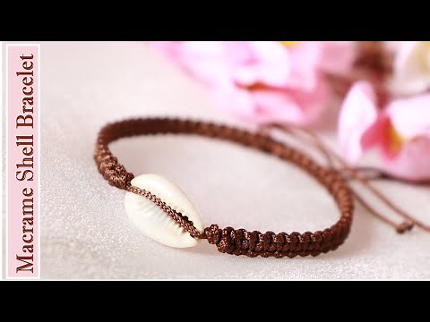 Macrame Shell Bracelet Ideas | How To Make Bracelet At Home | Jewelry Making At Home | Creation&you