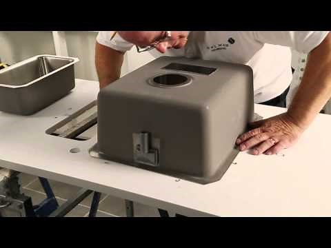 Minerva worksurfaces -- installing undermount sinks