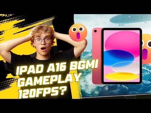 I PAD 11th gen (A16) BGMI GAMEPLAY 120FPS? | sensitivity + control 🥵