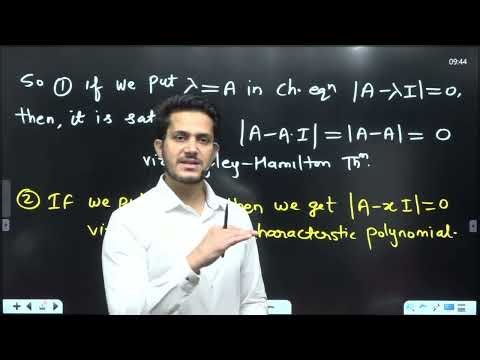 L-12-CH-3-LA-Topic-3-Cayley Hamilton Theorem