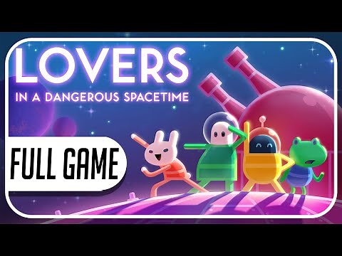 Lovers in a Dangerous Spacetime FULL GAME Walkthrough No Commentary (Longplay)