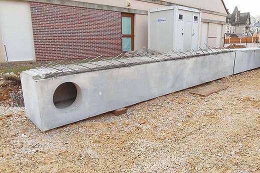 Fondatherm, une invention ingénieuse pour intégrer un puits canadien dans les fondations