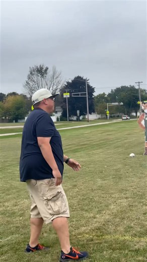 20K views · 79 reactions | Had our own Quarterback challenge today… with Bango as the target for one of them  Katie made us promise not to break him Side note: that THUD was a little loud  | 95.9 KISSFM | Facebook