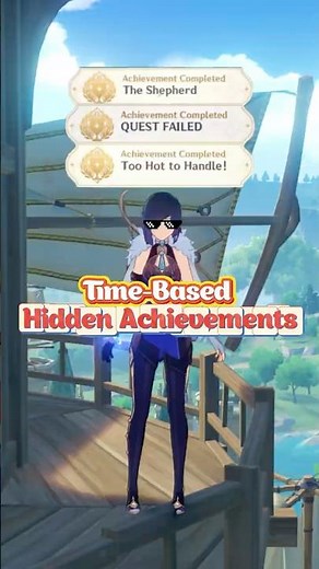 Have you unlocked all of Genshin's hidden achievements with time-based requirements?