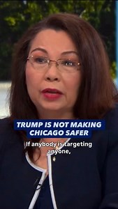 24K views · 9K reactions | Donald Trump’s mass deployment of federal officers and troops to intimidate Chicagoans in their own neighborhoods does nothing to make our city safer— If Trump actually cared about our safety, he’d reverse his cuts that literally defund the police. | Senator Tammy Duckworth | Facebook