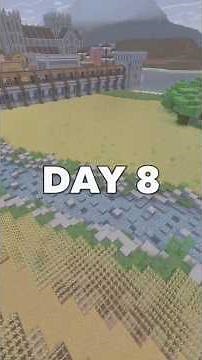 This Is How You ACTUALLY Build Fields In Minecraft😉 #minecraft