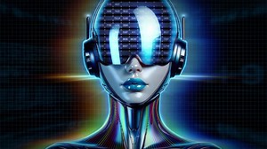 Robot, Cyborg, Future. Free Stock Video