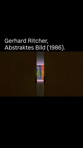 Gerhard Richter — Abstraktes Bild (1986) A monumental canvas from the breakthrough series that defined Richter’s abstract language. 1986 was the year he abandoned the brush for the squeegee, creating shifting layers of color through scraping, dragging, and chance. One of the largest works from the cycle — and one of the rarest — it returned to Sotheby’s in 2023 with a £20 million estimate. A landmark in the evolution of contemporary abstraction. #artreel #gerhardrichter #abstractart #contemporar