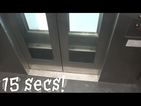 It takes forever to level! Airtrain elevator San Francisco Airport SFO