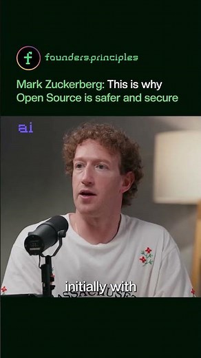 This is why Open Source is safer and secure #markzuckerberg #techpodcast