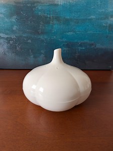Tupperware Garlic Storage Container #5657A-3 Ivory White Container. - Etsy
