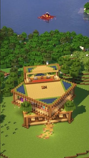 Minecraft Cube House 🏡 #minecraft