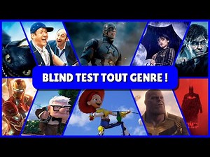 BLIND TEST TOUT GENRE ❤️‍🔥 55 EXTRAITS (Film, Série, Disney, Dessin animé, Anime, Pub, Em TV FUEGO !